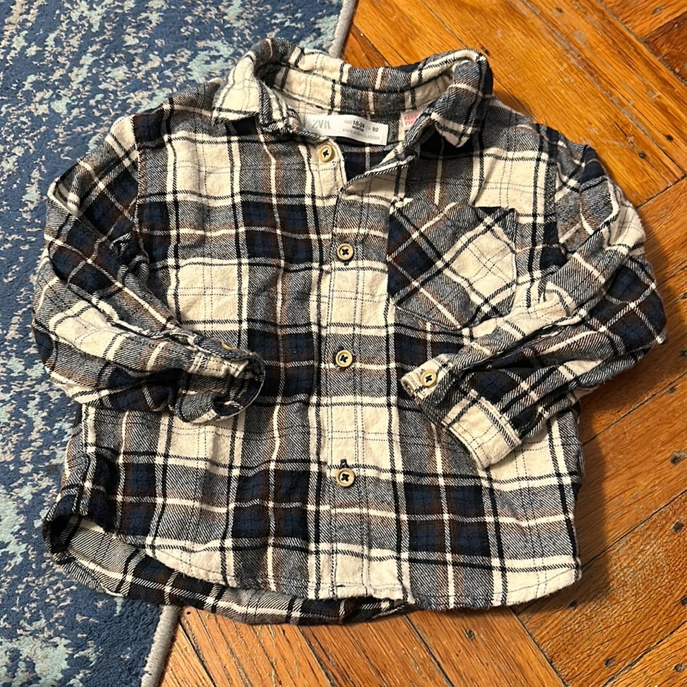 Zara baby button down size 18-24m